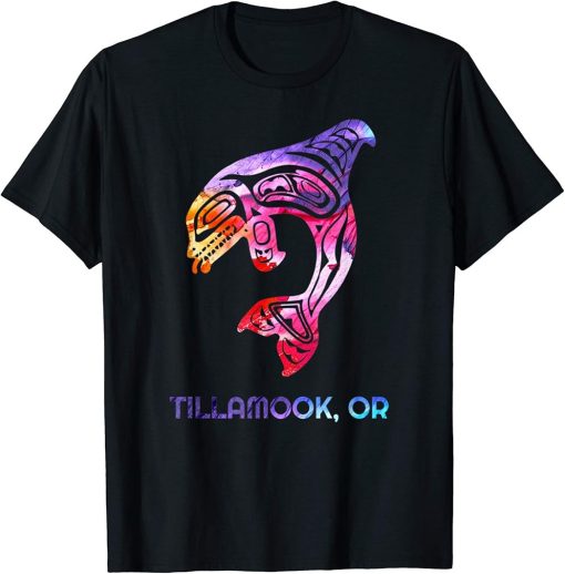 Tillamook Oregon Native American Orca Killer Whale T-Shirt